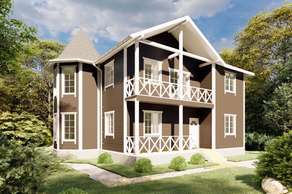 Фото 33 — Дом из сип-панелей: современные технологии строительства