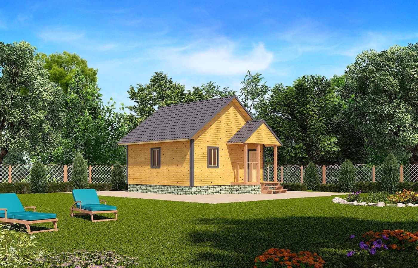 Фото 46 — Каркасный дом: выбор материалов и технологий