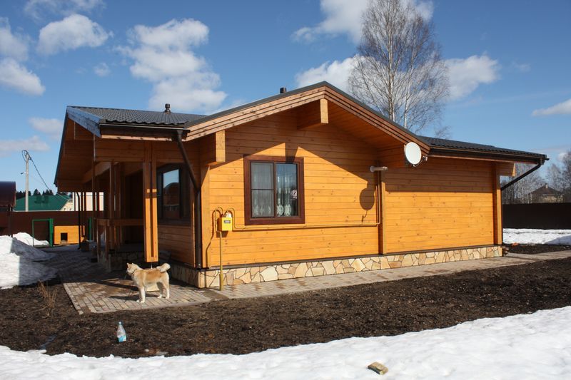 Фото 9 — Коттедж из бруса: особенности строительства