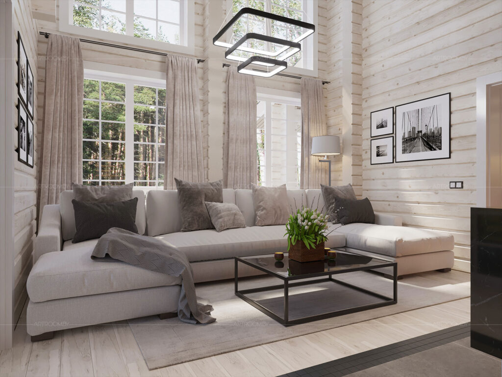 Фото 77 — Строительство дома из бруса: современные тенденции