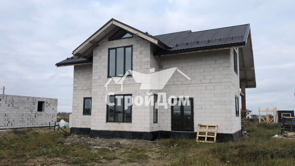 Фото 1 — Дом из газобетона: быстрое и качественное строительство