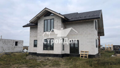 Photo of Дом из газобетона: быстрое и качественное строительство