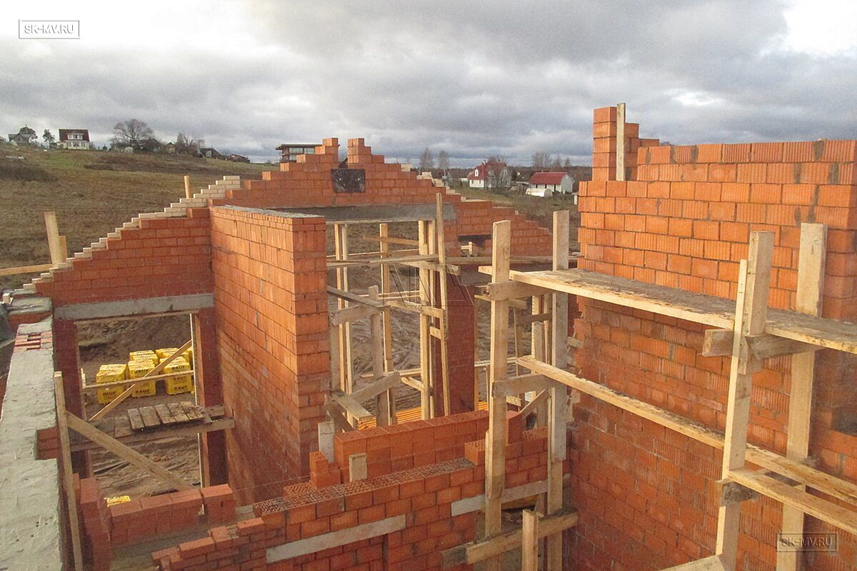 Фото 69 — Строительство кирпичного дома: этапы работ и сроки