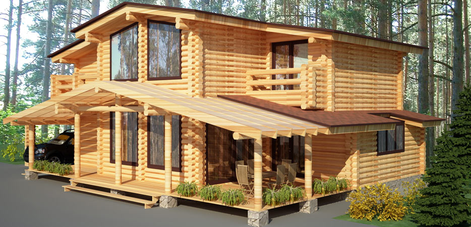 Фото 8 — Дом из дерева: экологичное строительство