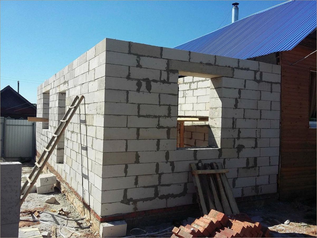 Фото 21 — Строительство пеноблочного дома: прочность и долговечность
